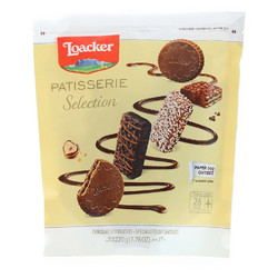 Продуктови Категории Шоколади Loacker PremPat Селекция от вафлени и шоколадови специалитети 220 гр 